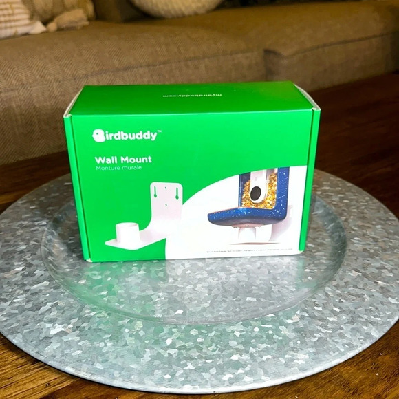 NWT My Birdbuddy White Wall Mount Accessory Sealed For Smart Bird Feeder - Picture 1 of 5
